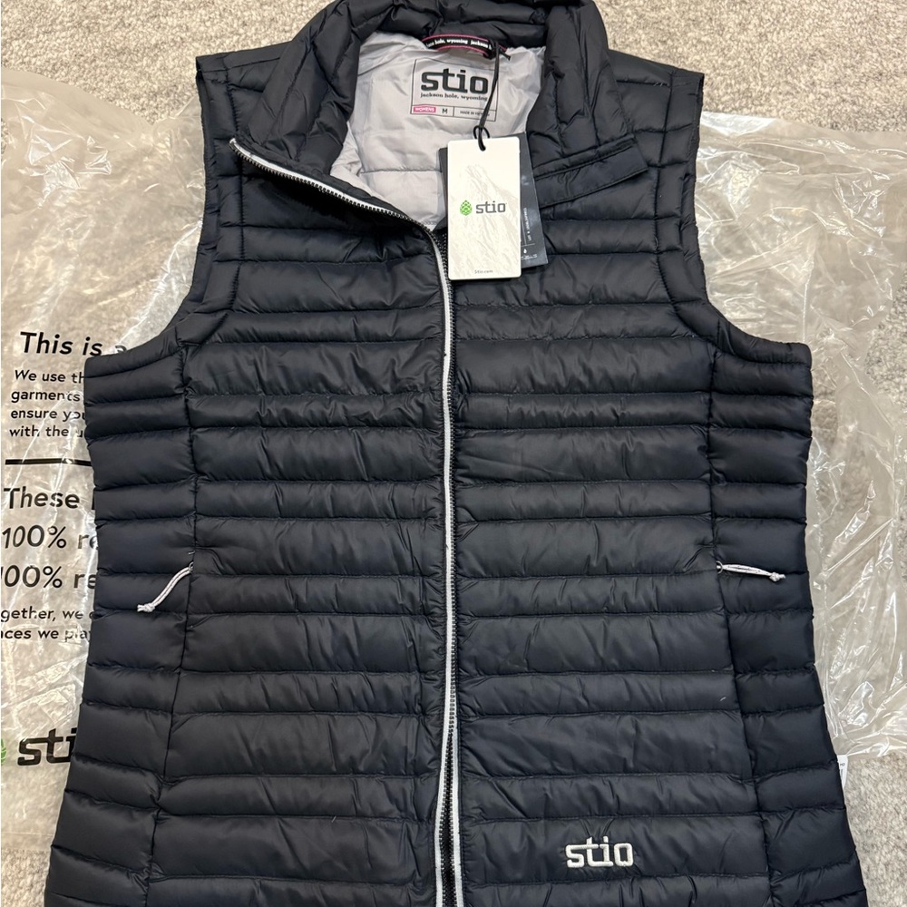 Stio Women's Pinion Down Vest Black Medium